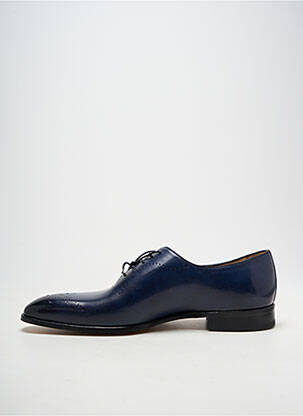 Derbies type de semelle amortissante talon bas bleu YVES SAINT CLAIR homme