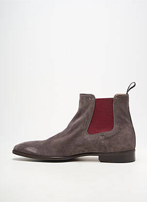 Bottines/boots talon bas talon bas gris YVES SAINT CLAIR homme