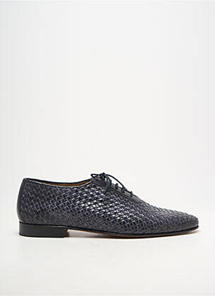 Derbies type de semelle amortissante talon bas bleu YVES SAINT CLAIR homme