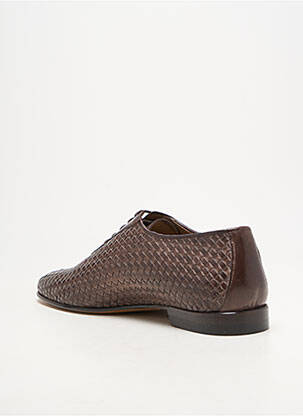 Derbies type de semelle amortissante talon bas marron YVES SAINT CLAIR homme