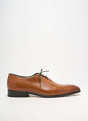 Derbies type de semelle amortissante talon bas marron YVES SAINT CLAIR homme