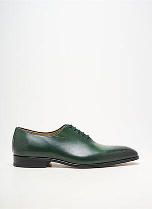 Derbies type de semelle amortissante talon bas vert YVES SAINT CLAIR homme