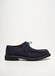 Derbies bout rond talon bas bleu YVES SAINT CLAIR homme