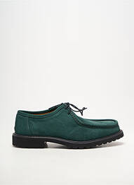 Derbies bout rond talon bas vert YVES SAINT CLAIR homme