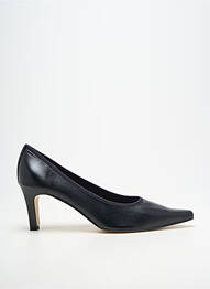 Escarpins bout pointu talon de 7 à 9cm noir ANDREA DAPHANE femme