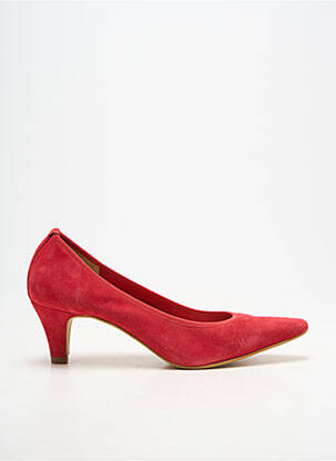 Escarpins bout pointu talon de 4 à 6cm rouge BELLA STORIA femme