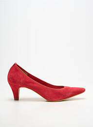 Escarpins bout pointu talon de 4 à 6cm rouge BELLA STORIA femme