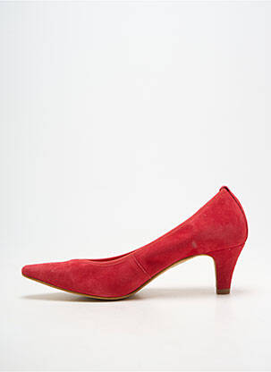 Escarpins bout pointu talon de 4 à 6cm rouge BELLA STORIA femme