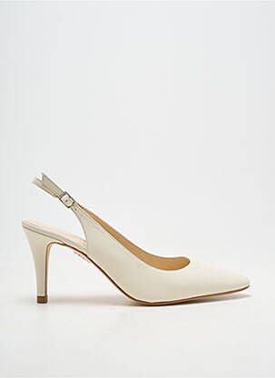 Escarpins fermeture boucle(s) talon de 7 à 9cm beige ANDREA DAPHANE femme