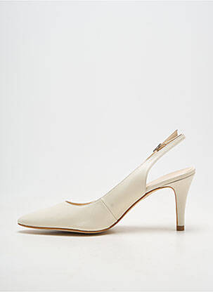 Escarpins fermeture boucle(s) talon de 7 à 9cm beige ANDREA DAPHANE femme