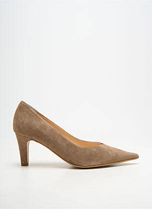Escarpins bout pointu talon de 7 à 9cm beige ANDREA DAPHANE femme