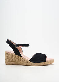 Espadrilles fermeture boucle(s) talon de 7 à 9cm noir CARMEN SAIZ femme