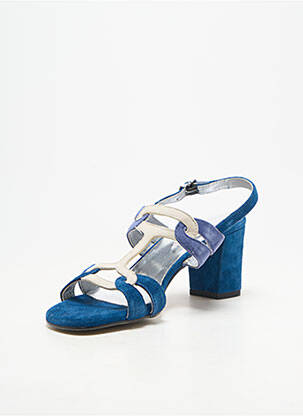 Sandales/nu pieds talon bottier talon de 4 à 6cm bleu ZUCHINI femme