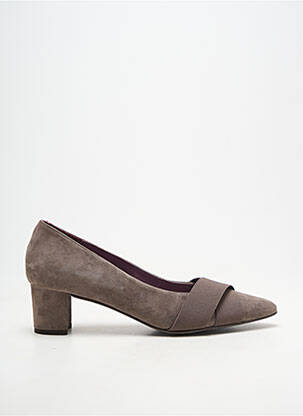 Escarpins talon bottier talon de 4 à 6cm gris ANDREA DAPHANE femme