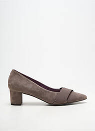 Escarpins talon bottier talon de 4 à 6cm gris ANDREA DAPHANE femme