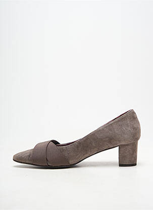 Escarpins talon bottier talon de 4 à 6cm gris ANDREA DAPHANE femme