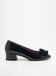 Escarpins matière lisse talon de 4 à 6cm noir ANDREA DAPHANE femme