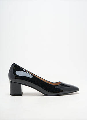 Escarpins matière lisse talon de 4 à 6cm noir ANDREA DAPHANE femme