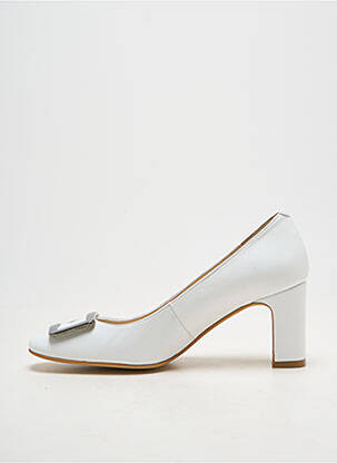 Escarpins talon bottier talon de 4 à 6cm blanc ANDREA DAPHANE femme