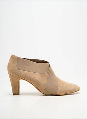 Escarpins talon aiguille talon de 7 à 9cm beige ANDREA DAPHANE femme