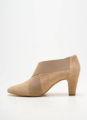 Escarpins talon aiguille talon de 7 à 9cm beige ANDREA DAPHANE femme