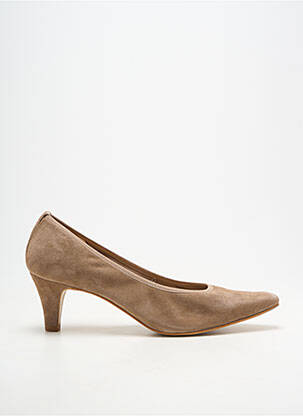 Escarpins talon aiguille talon de 4 à 6cm beige BELLA STORIA femme