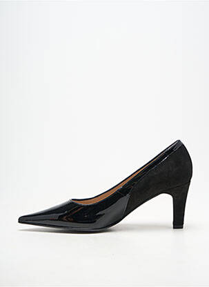 Escarpins matière lisse talon de 4 à 6cm noir ANDREA DAPHANE femme