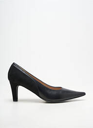 Escarpins tissage satiné talon de 7 à 9cm noir ANDREA DAPHANE femme