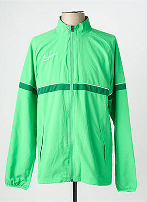 Veste casual coupe droite vert NIKE homme