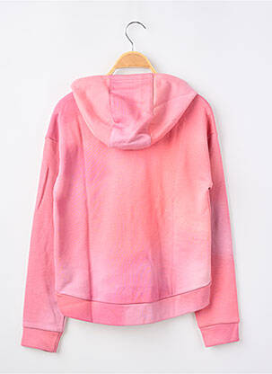 Sweat-shirt à capuche coupe droite manches longues rose NIKE fille