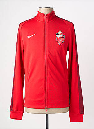 Veste casual coupe droite rouge NIKE homme