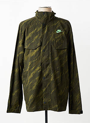 Coupe-vent poches sans capuche vert NIKE homme