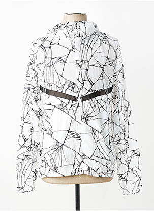 Coupe-vent poches a capuche blanc NIKE homme