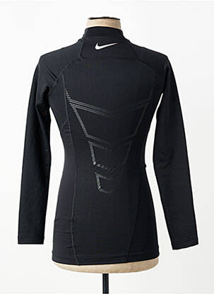 T-shirt stretch manches longues noir NIKE homme