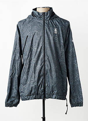 Coupe-vent resserrée sur le bas a capuche gris NIKE homme