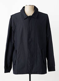 Coupe-vent fermeture zippée sous rabat scratché sans capuche bleu NIKE homme