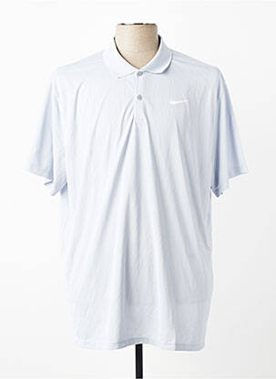 Polo coupe droite manches courtes gris NIKE homme