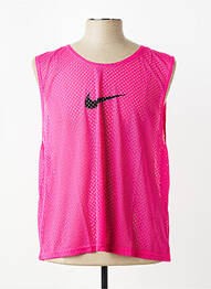 Débardeur coupe droite sans manche rose NIKE homme