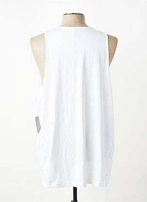 Débardeur coupe droite sans manche blanc NIKE homme