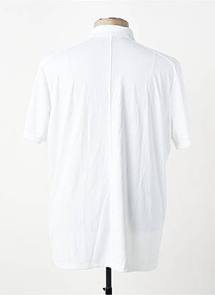 Polo tissage jersey manches courtes blanc NIKE homme
