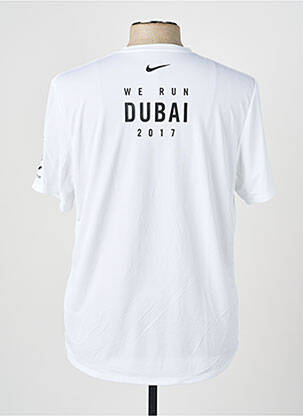 T-shirt coupe droite manches courtes blanc NIKE homme