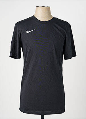 T-shirt broderie manches courtes noir NIKE homme