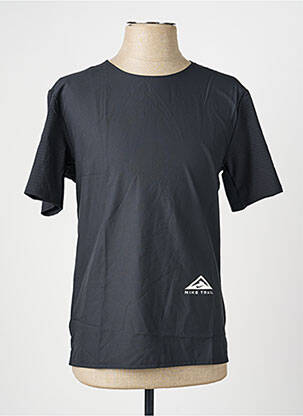 T-shirt coupe cintrée manches courtes noir NIKE homme