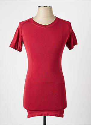 T-shirt coupe cintrée manches courtes rouge NIKE homme