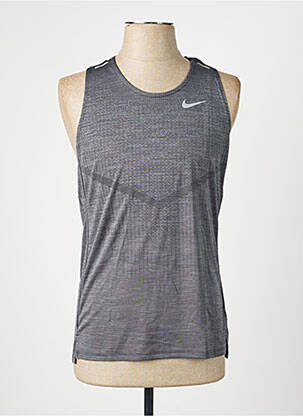 Débardeur coupe cintrée sans manche gris NIKE homme