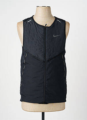 Veste casual fermeture zippée sur le devant noir NIKE homme