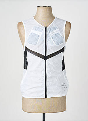 Veste casual fermeture zippée sur le devant blanc NIKE homme