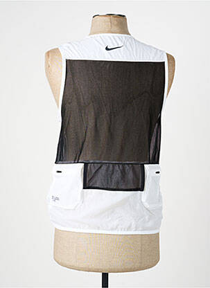 Veste casual fermeture zippée sur le devant blanc NIKE homme