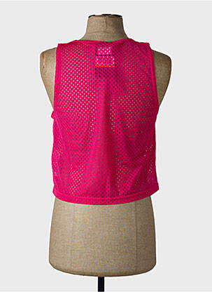 Débardeur col rond sans manche rose NIKE homme