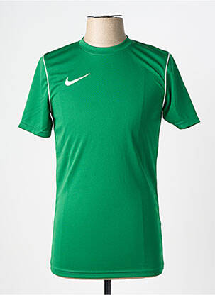 T-shirt broderie manches courtes vert NIKE homme